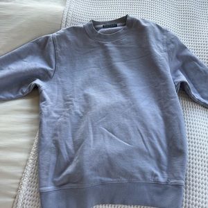 Brandy Melville Erica Sweatshirt in Baby Blue